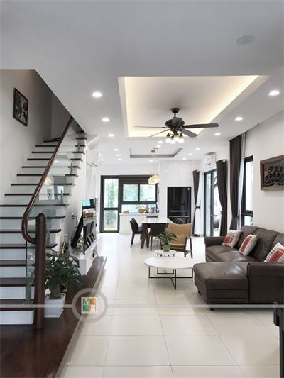 Thi công nội thất biệt thự Vinhomes Thăng Long - Anh Minh